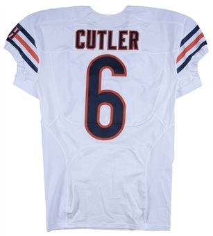 2016 Jay Cutler Game Used Chicago Bears Road Jersey Photo Matched To 11/20/2016 (Sports Investors Authentication)